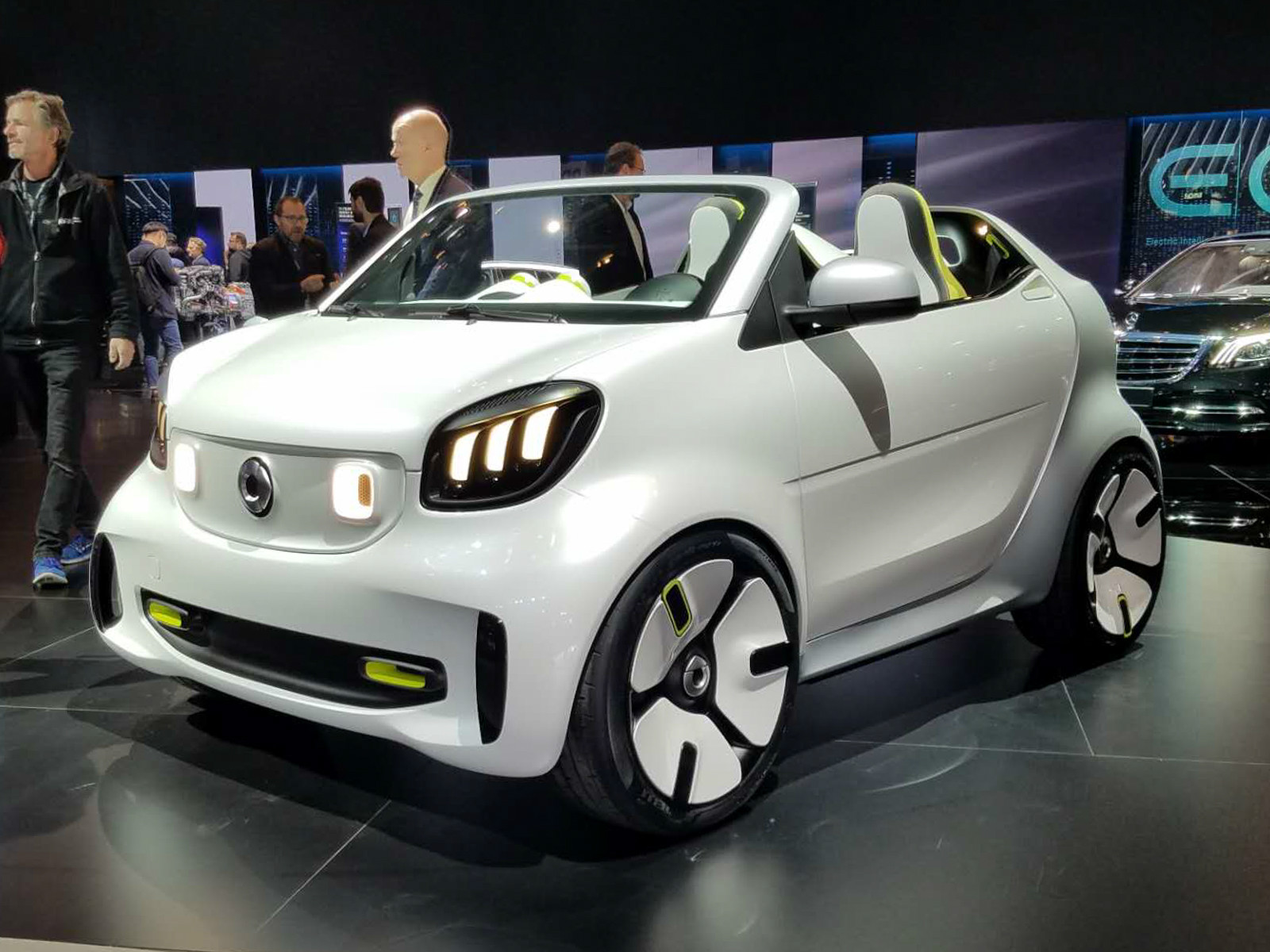 smart forease+車展高清大圖