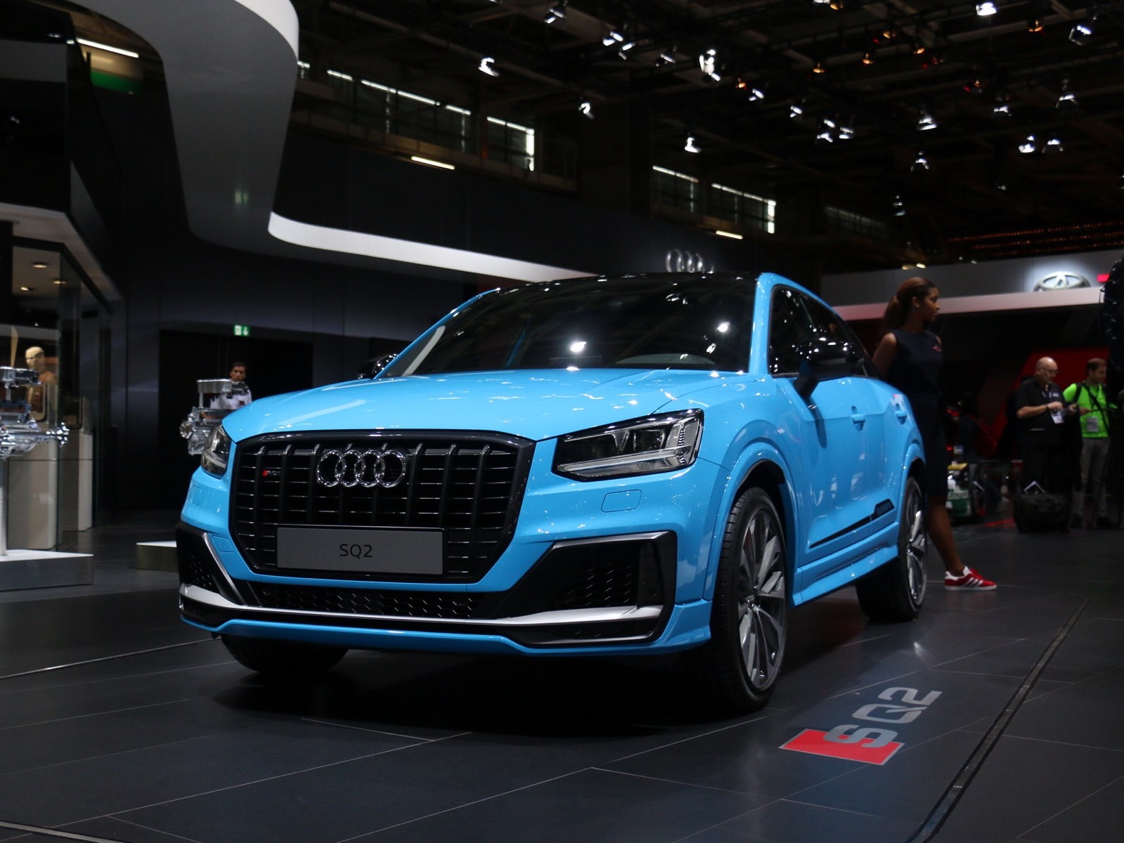 奧迪SQ2車展高清大圖