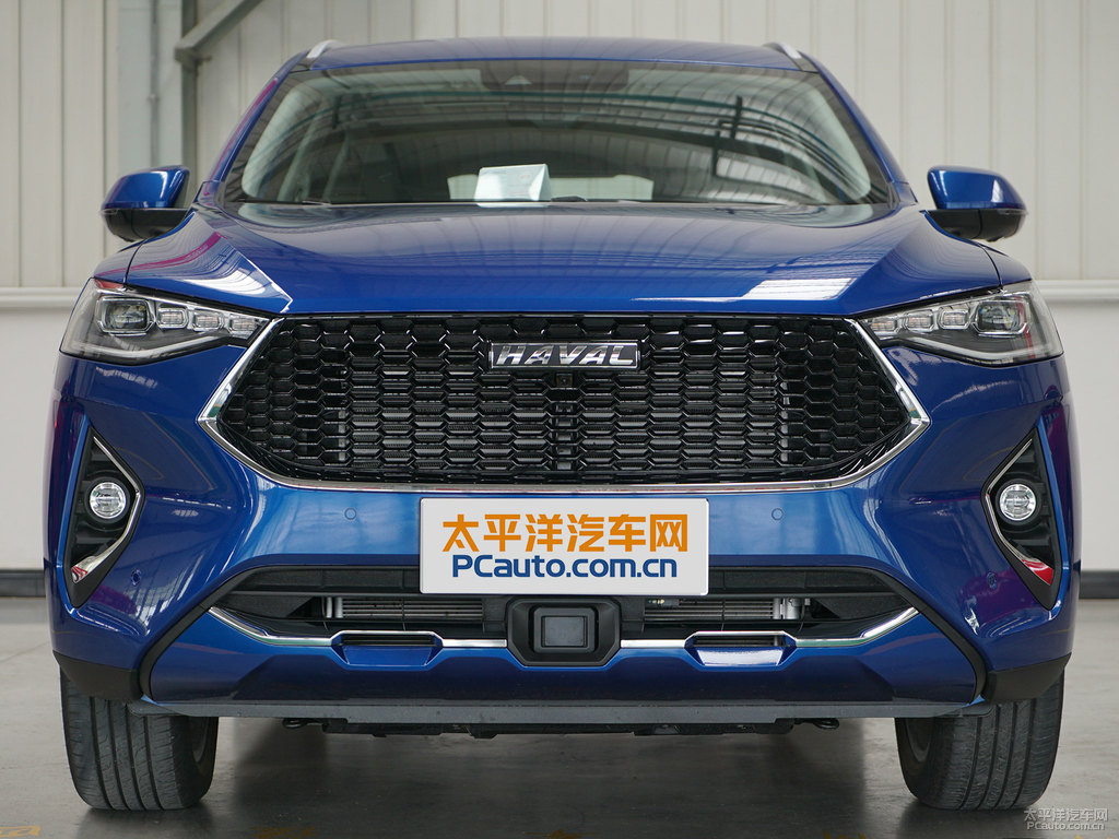 深海藍(lán)哈弗F7車頭外觀圖片