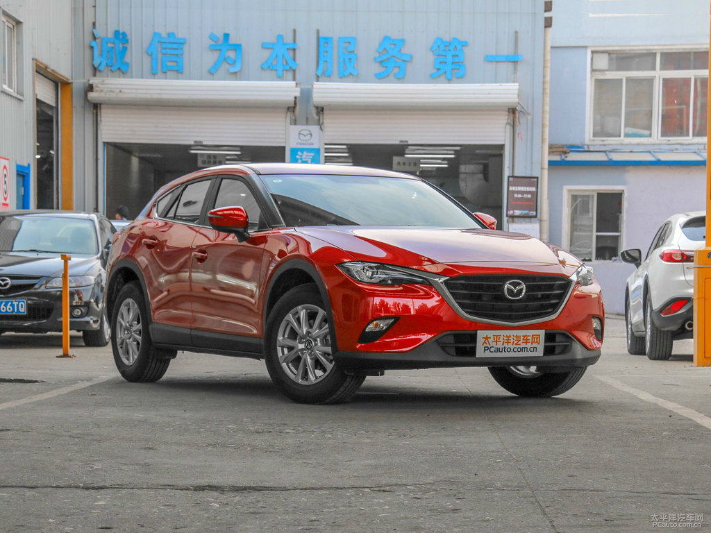 魂動紅馬自達CX-4整車外觀外觀圖片