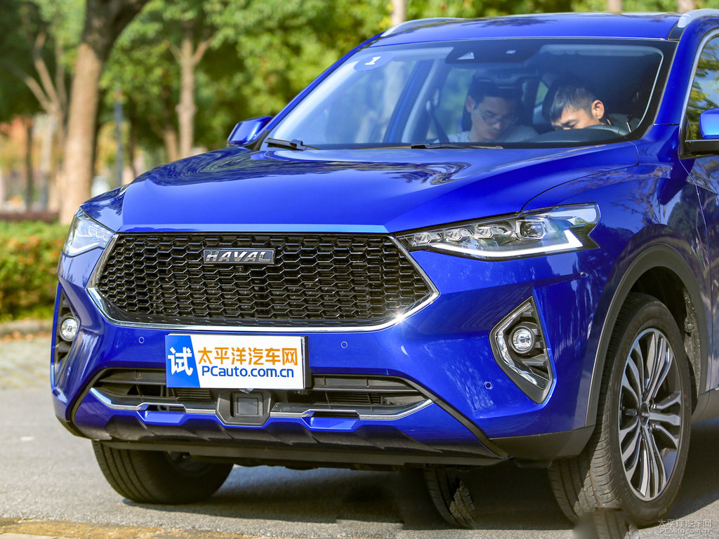 深海藍(lán)哈弗F7車頭外觀圖片