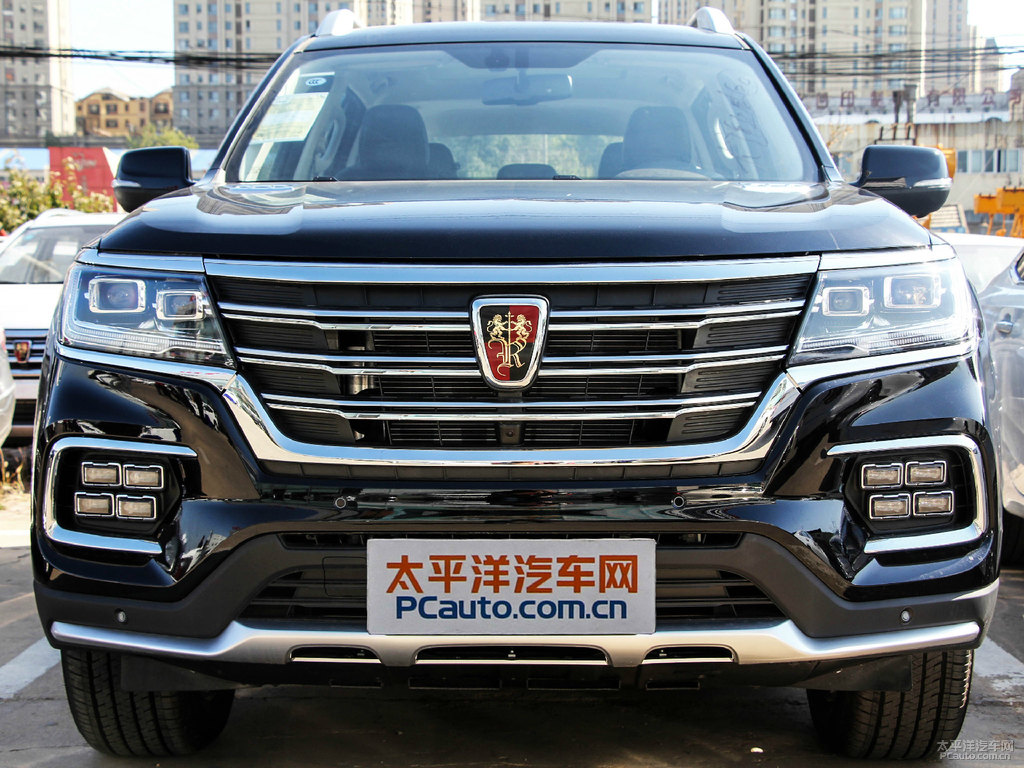 晶鉆黑榮威RX8車(chē)頭外觀(guān)圖片