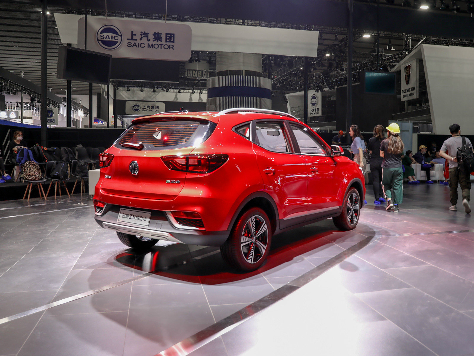 名爵EZS純電動車展高清大圖