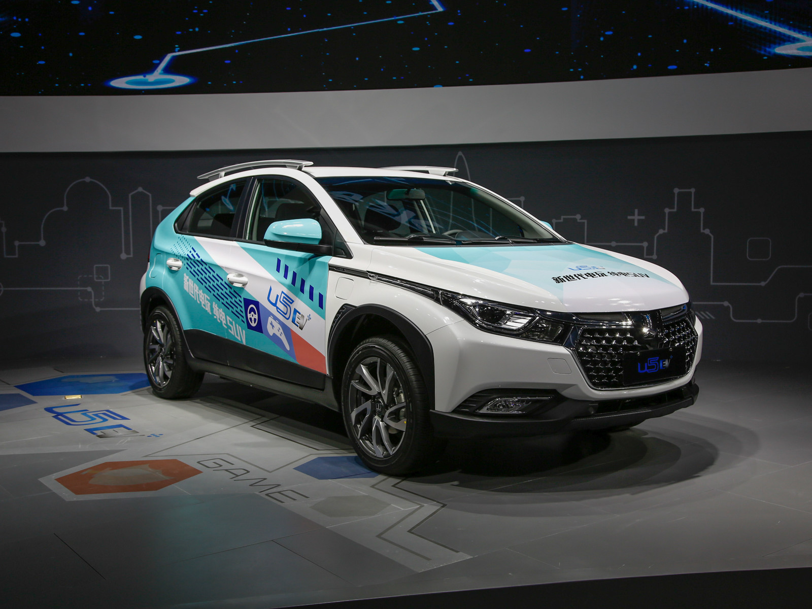 納智捷U5 EV車展高清大圖