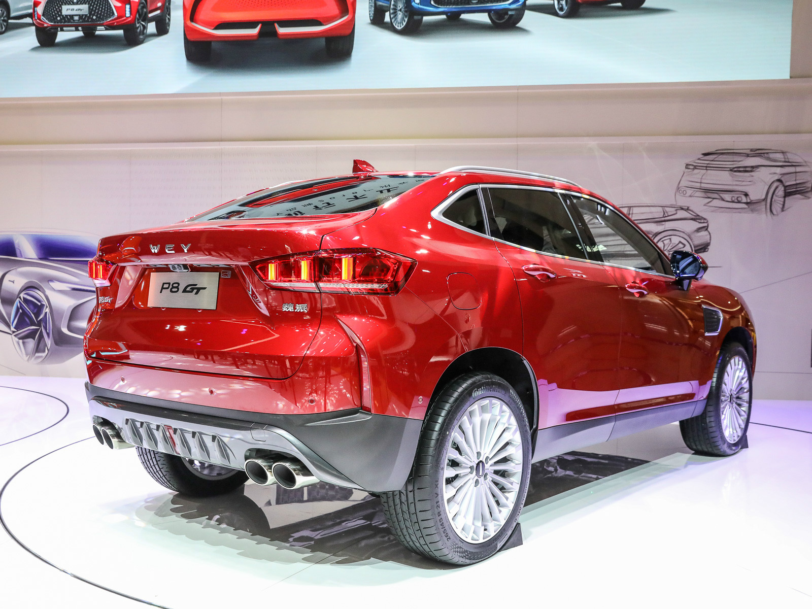 WEY P8車展高清大圖