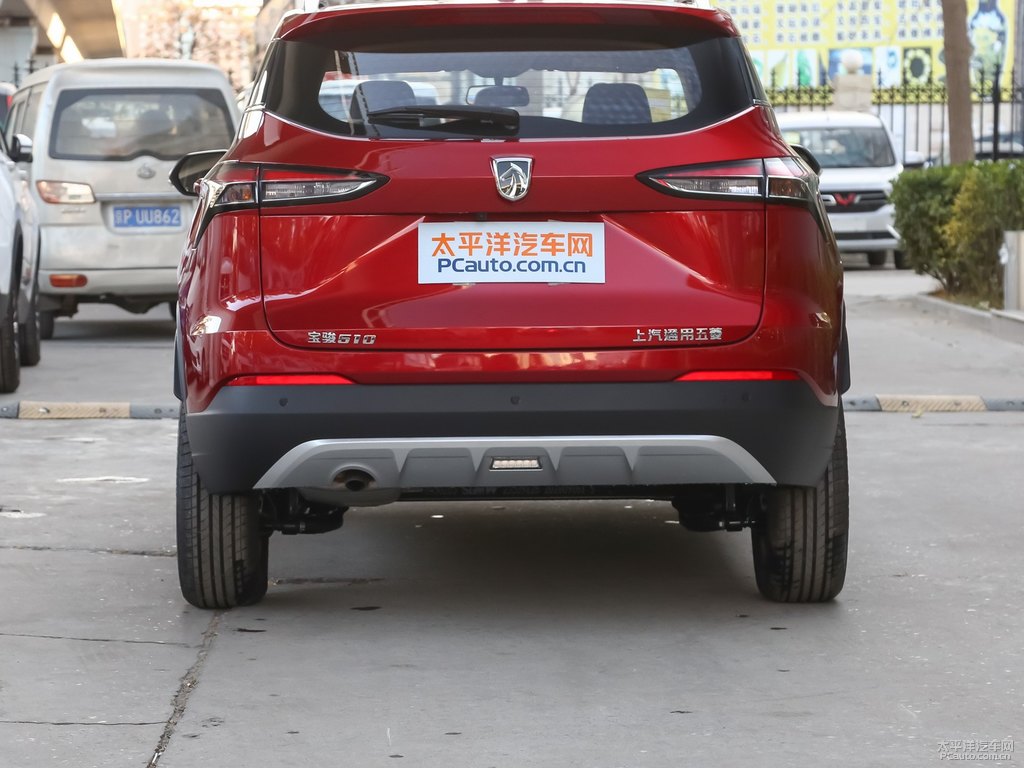 金屬紅寶駿510車尾外觀圖片