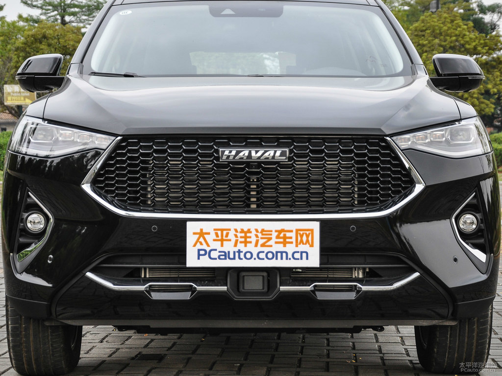 太空黑哈弗F7車頭外觀圖片