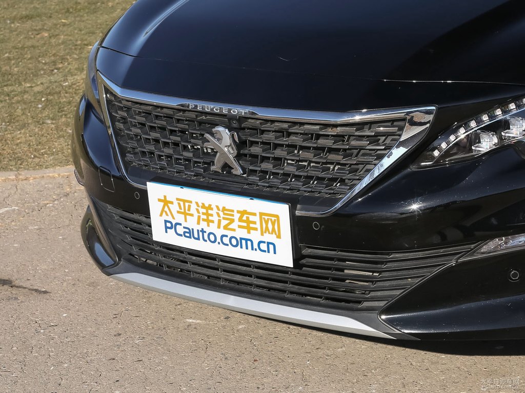 碳晶黑標(biāo)致408車頭外觀圖片