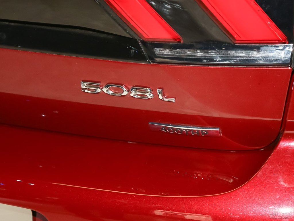 烈火紅標(biāo)致508車尾外觀圖片