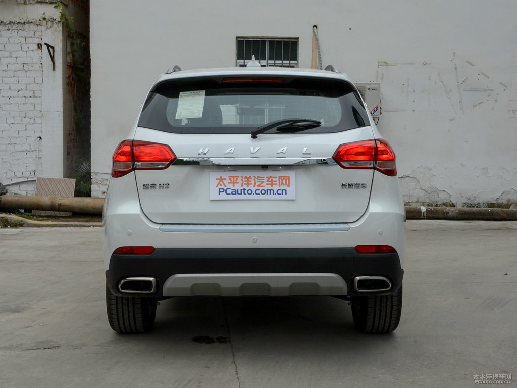 漢密爾頓白哈弗H2車尾外觀圖片