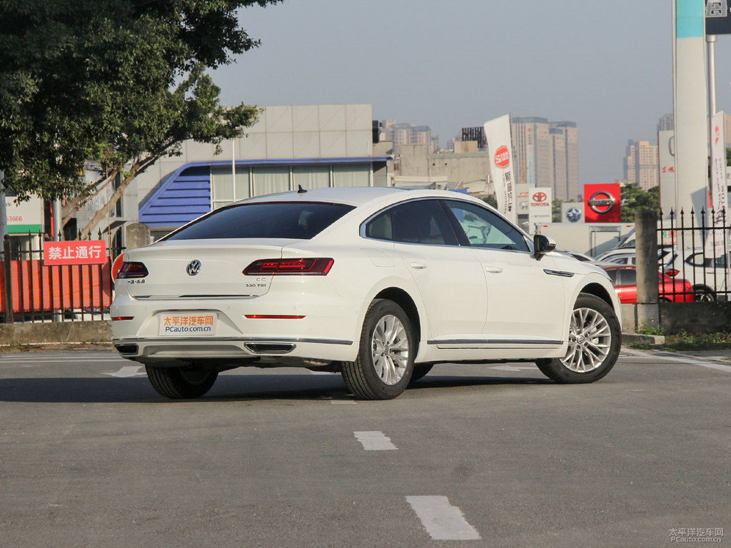 朱鷺白大眾CC整車外觀外觀圖片