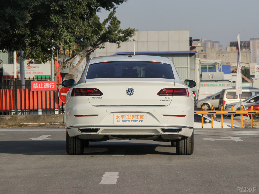 朱鷺白大眾CC整車(chē)外觀外觀圖片