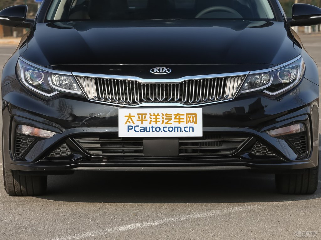 極光黑起亞K5凱酷車頭外觀圖片