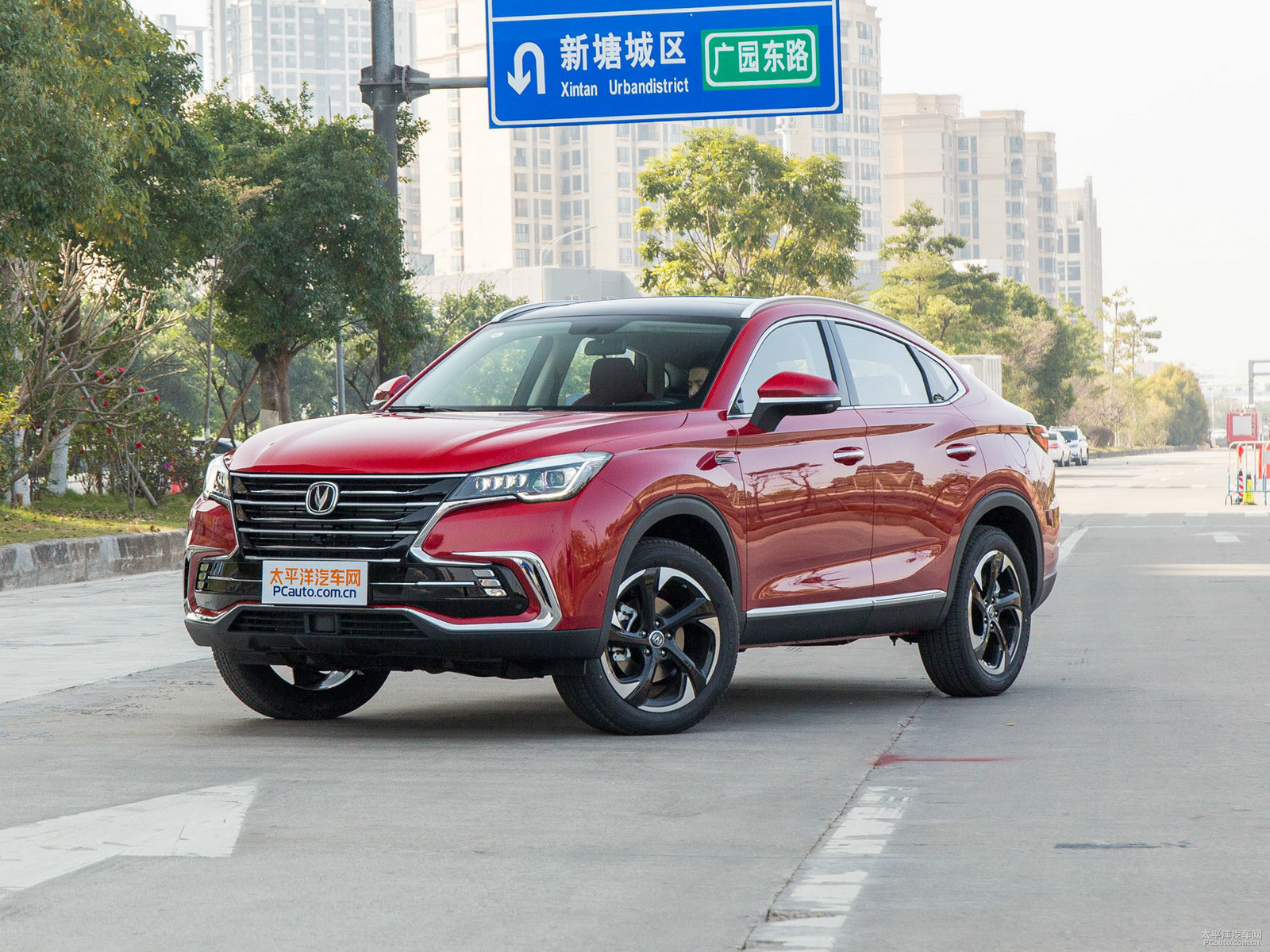長安CS85 COUPE外觀高清大圖