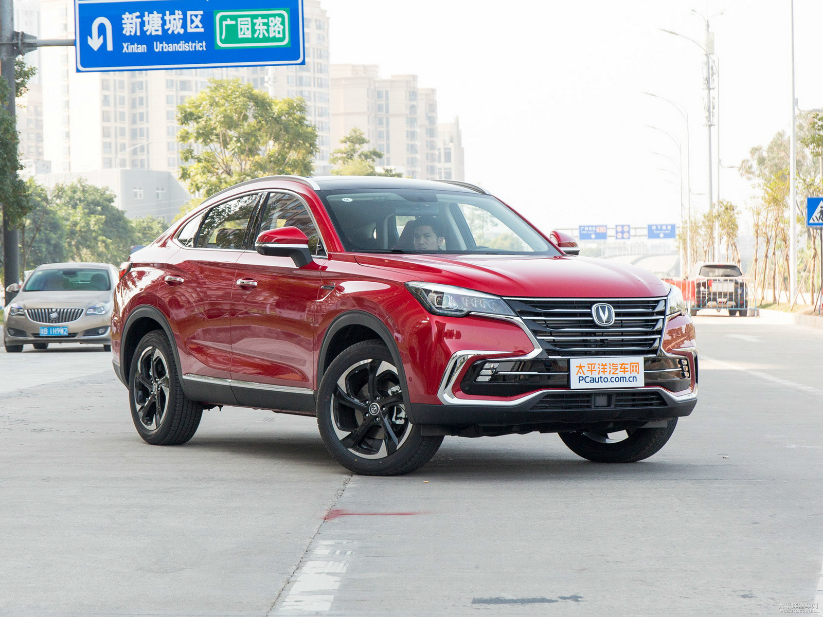 長(zhǎng)安CS85 COUPE外觀高清大圖