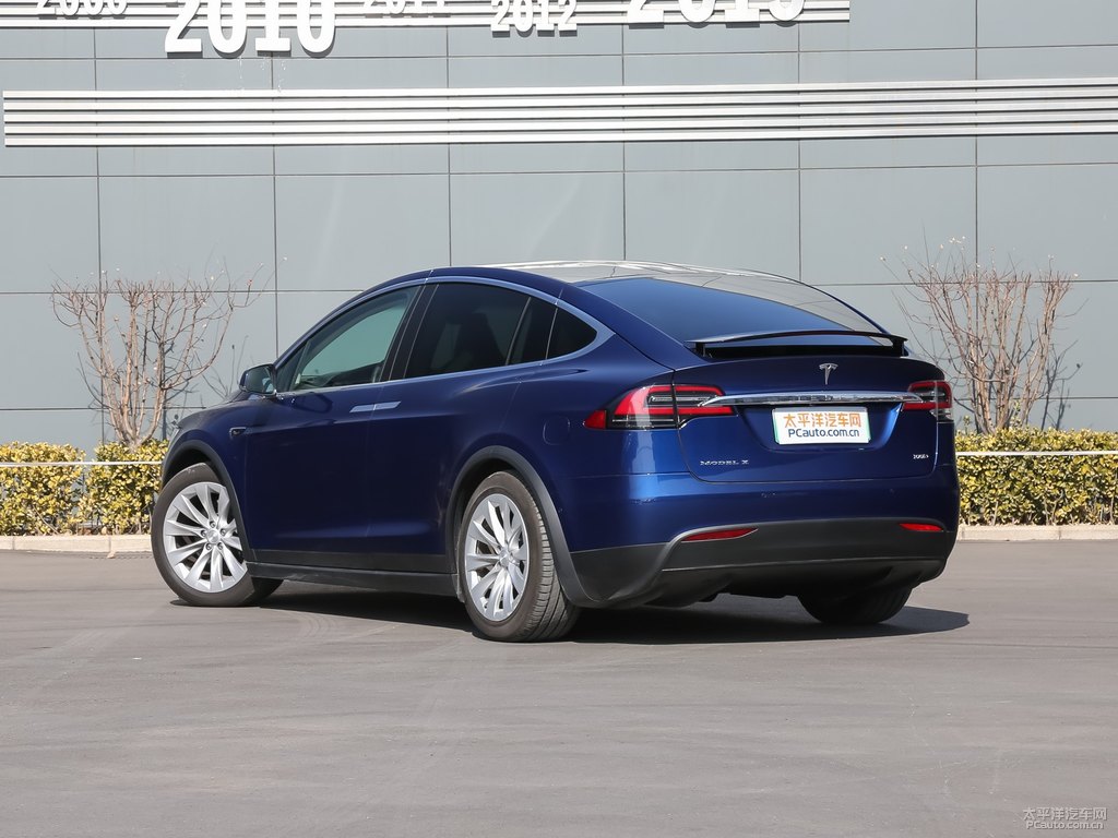 深海藍(lán)Model X整車外觀外觀圖片