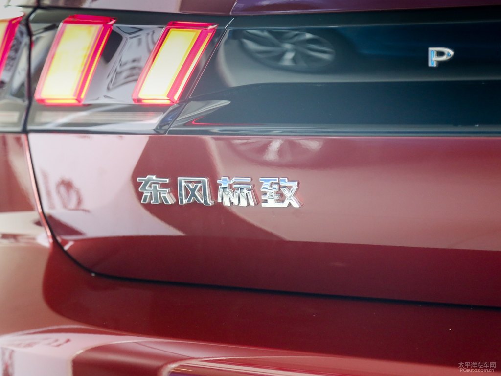 烈火紅標(biāo)致508車尾外觀圖片