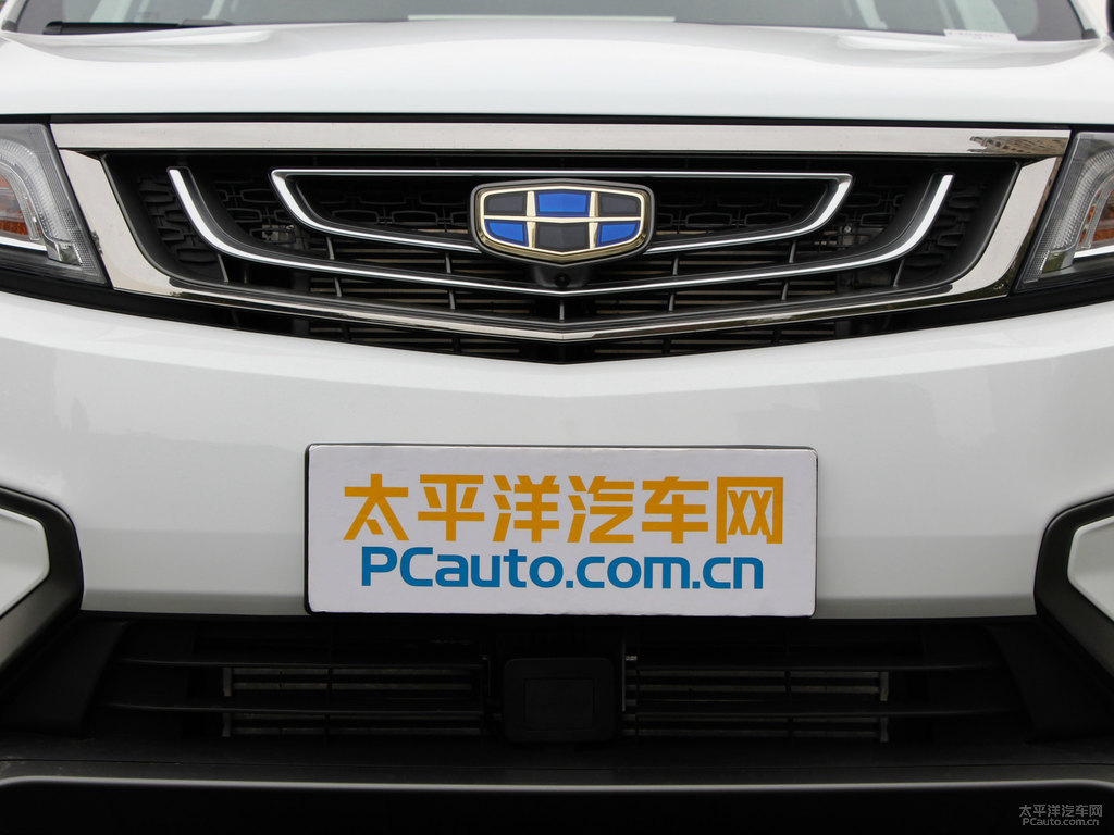漢玉白博越車頭外觀圖片