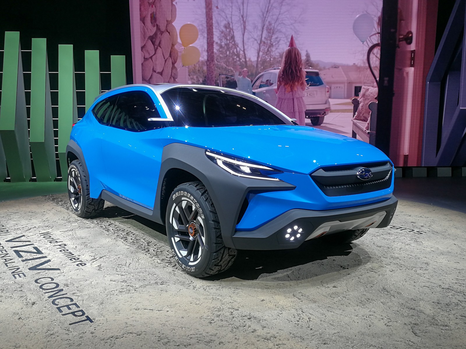 斯巴魯Viziv Adrenaline車展高清大圖