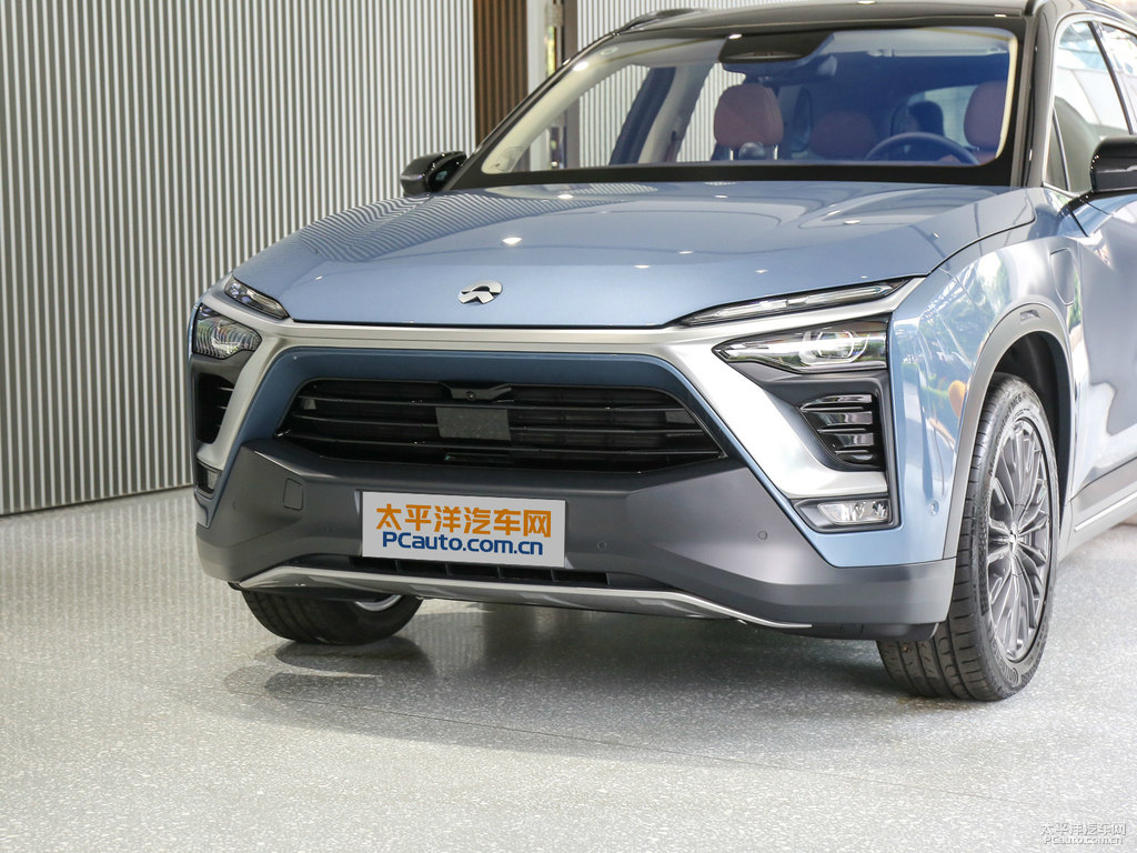 星空藍(lán)蔚來ES8車頭外觀圖片