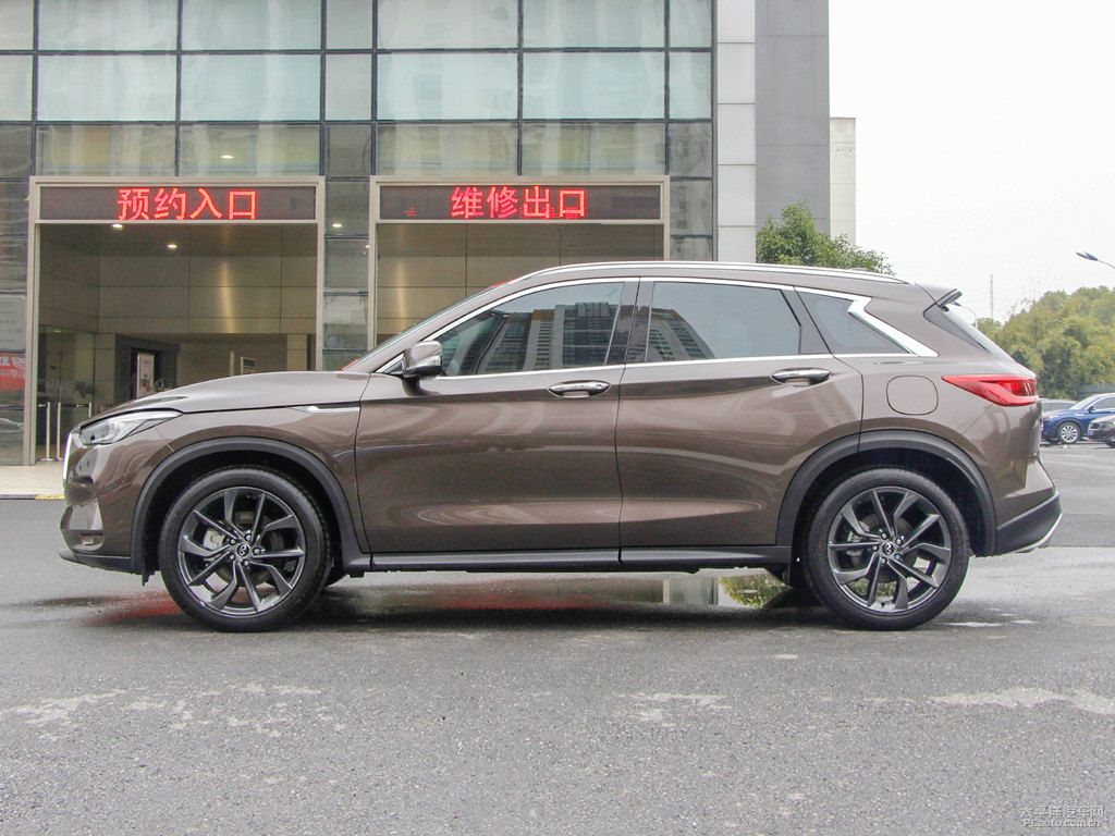 流金棕英菲尼迪QX50整車外觀外觀圖片
