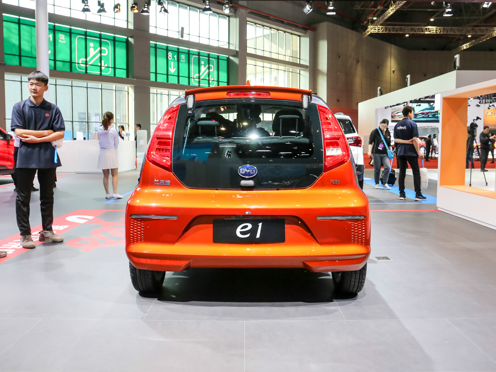 比亞迪e1車展高清大圖