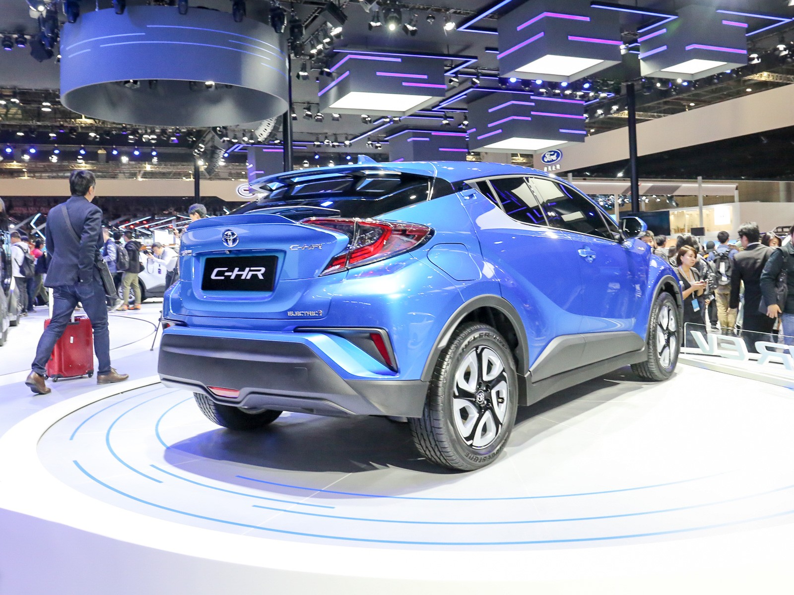 豐田C-HR EV車展高清大圖