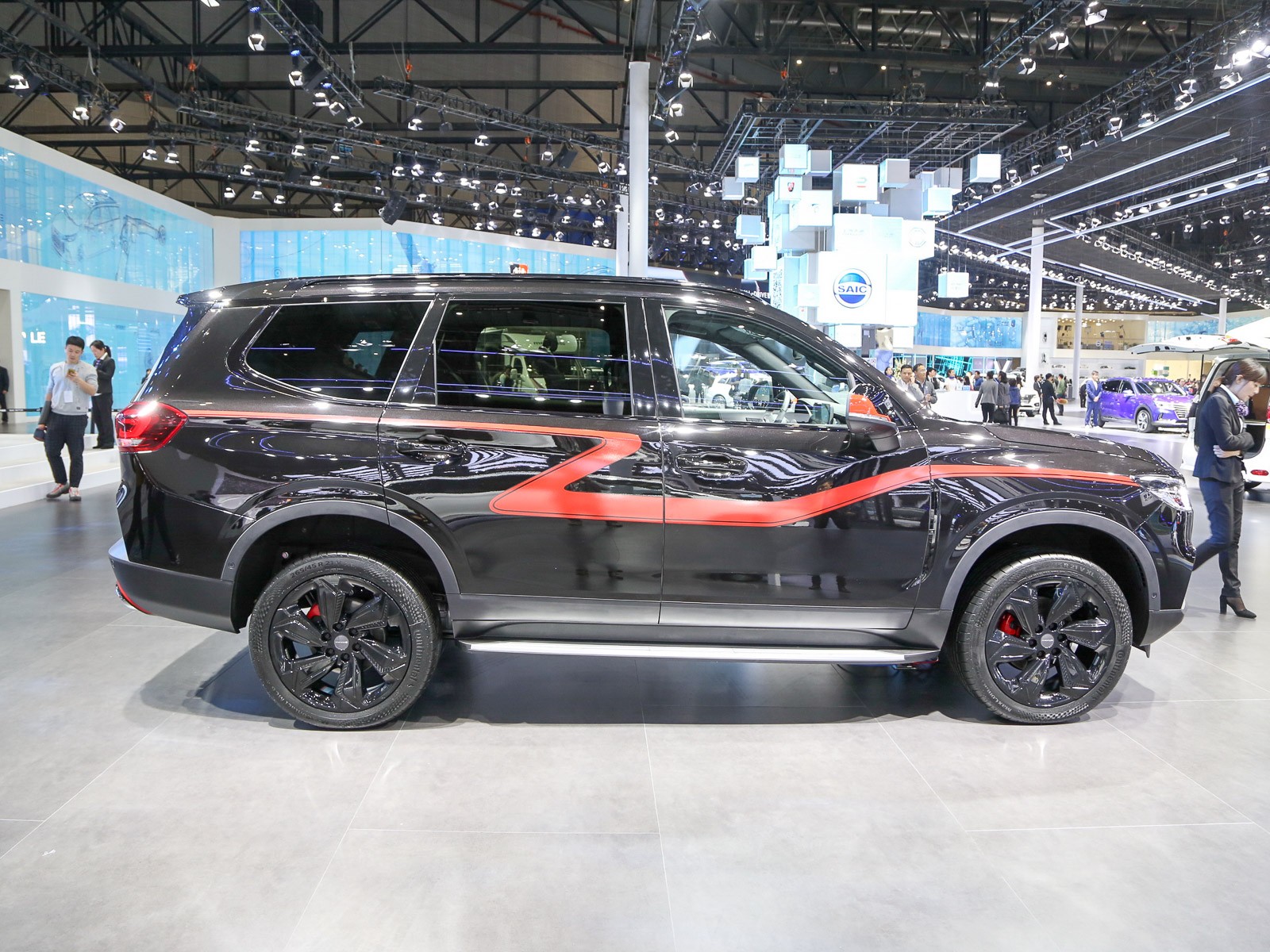 上汽大通MAXUS D90車展高清大圖