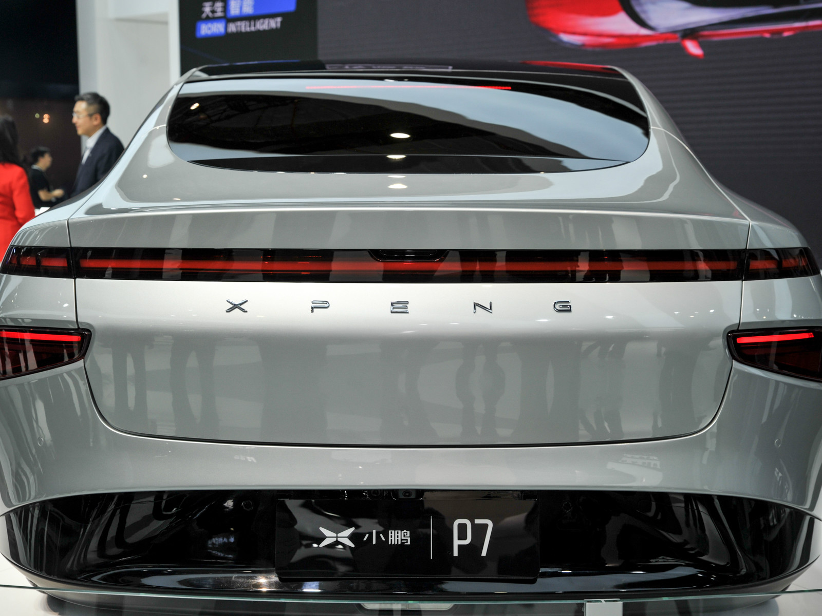 小鵬P7車展高清大圖