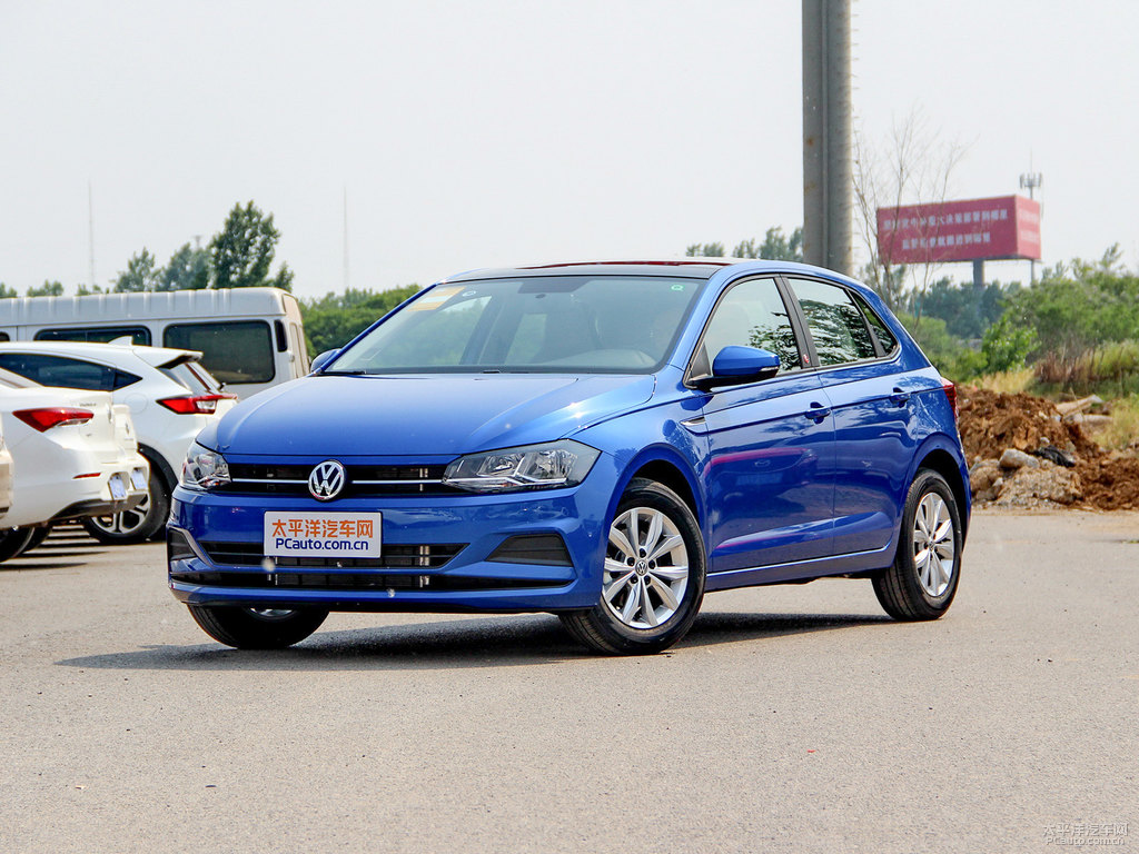 皇家藍大眾Polo整車外觀外觀圖片