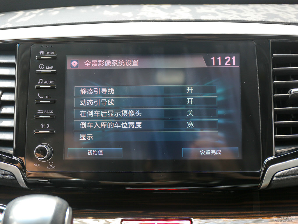 星空藍奧德賽中控內(nèi)飾圖片