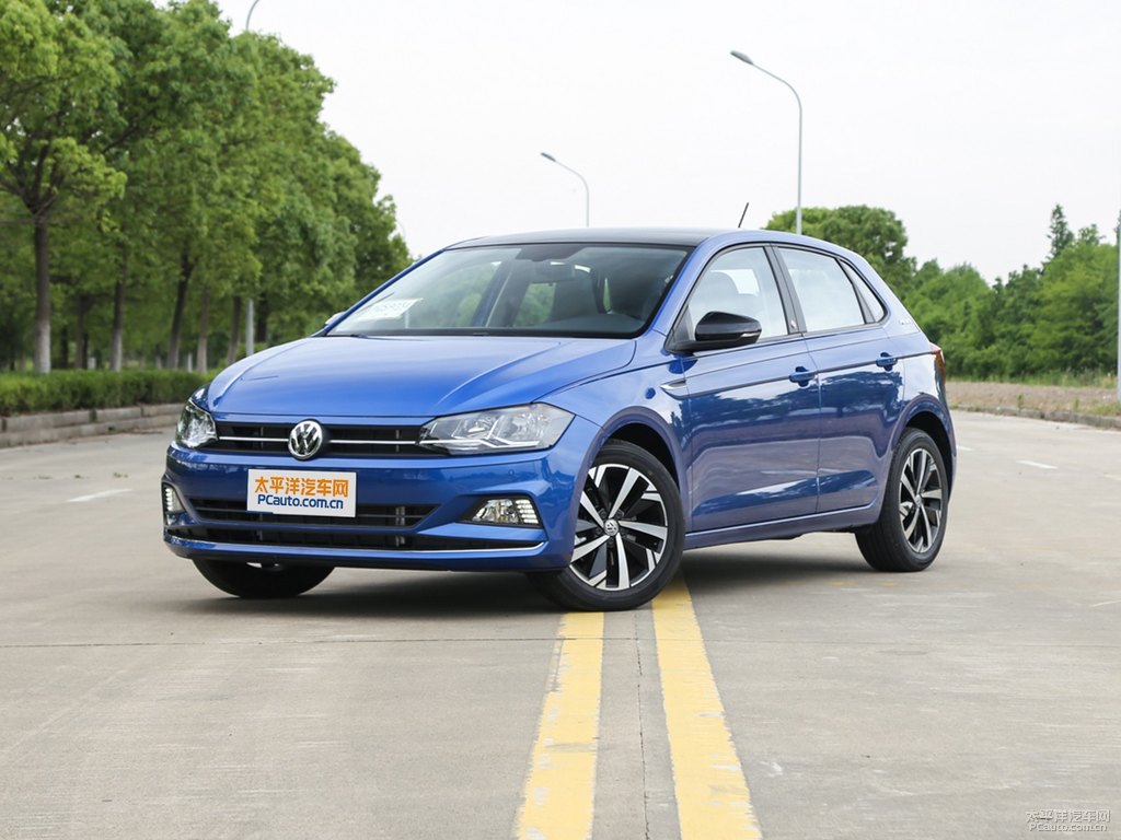 皇家藍大眾Polo整車外觀外觀圖片