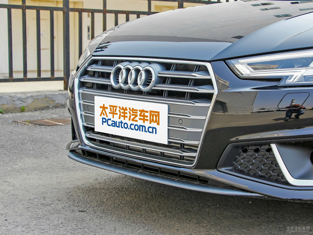 傳奇黑奧迪A4L車頭外觀圖片