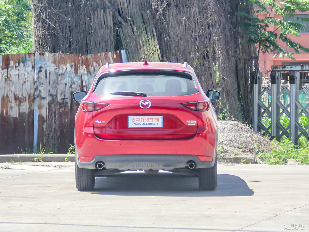 水晶魂動紅馬自達(dá)CX-5整車外觀外觀圖片