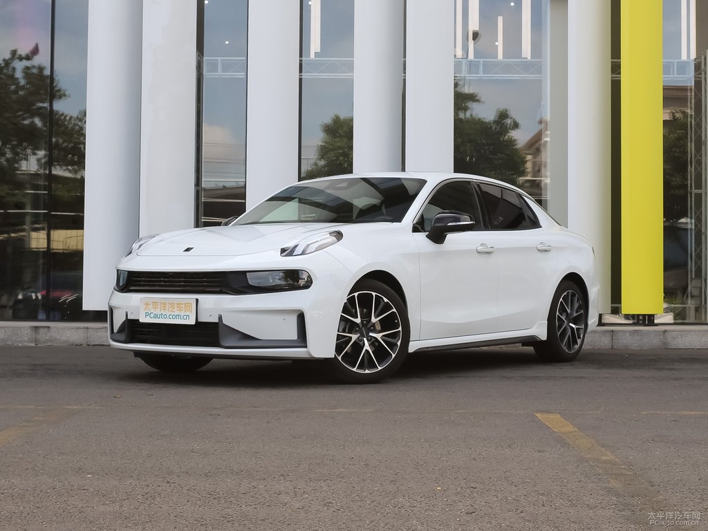 白色領(lǐng)克03整車外觀外觀圖片