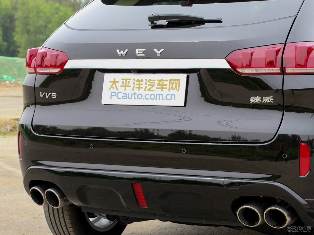 炫晶黑魏牌 VV5車尾外觀圖片