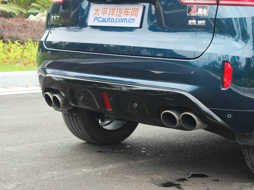 夢(mèng)幻藍(lán)魏牌 VV7車(chē)尾外觀圖片