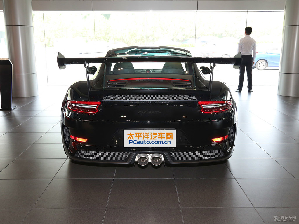 黑色保時捷911整車外觀外觀圖片
