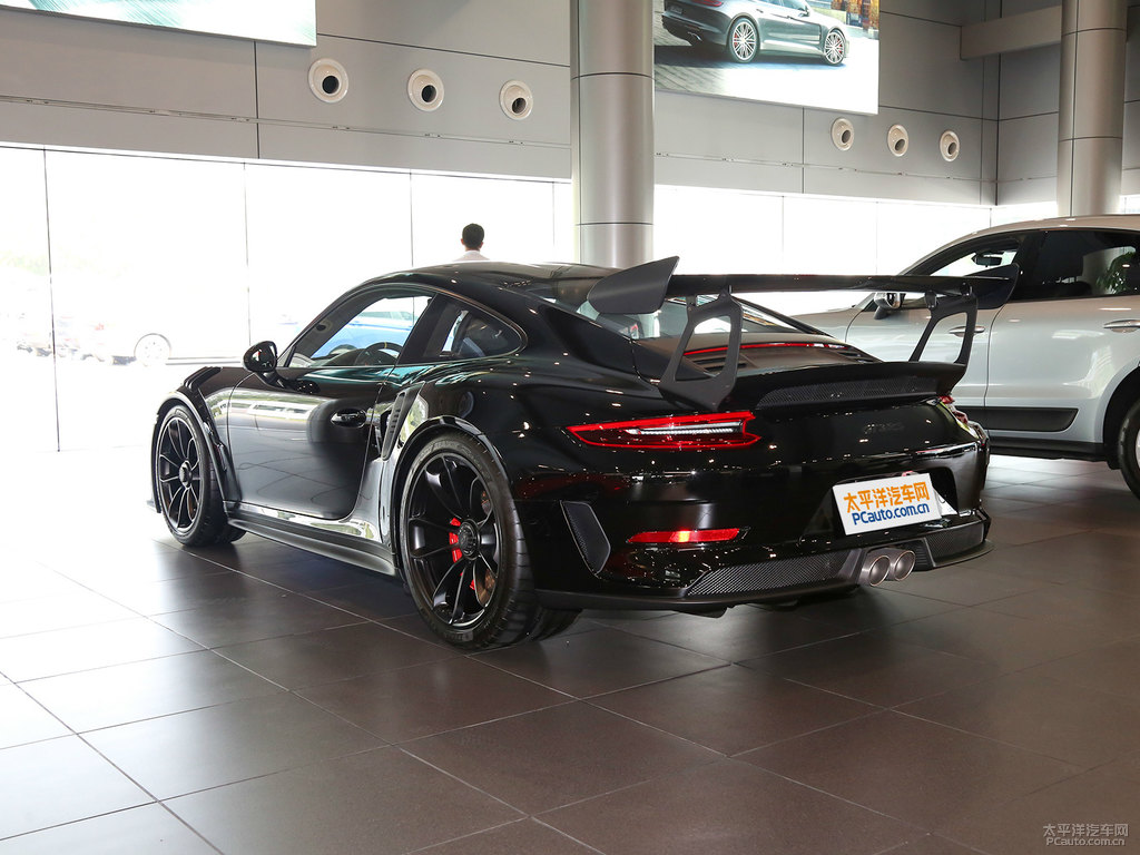 黑色保時(shí)捷911整車外觀外觀圖片