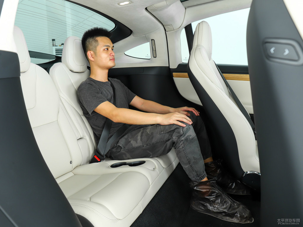 珍珠白Model X駕乘空間空間圖片