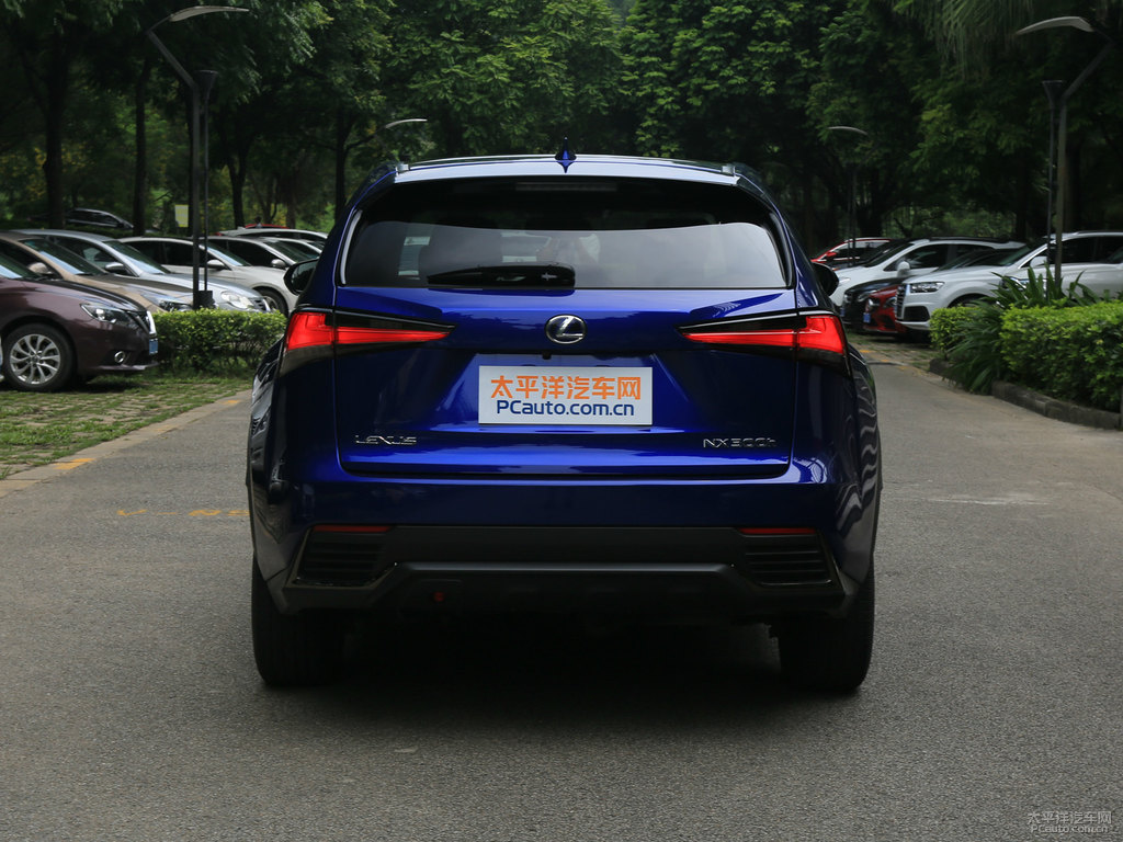 藍焰色雷克薩斯NX車尾外觀圖片