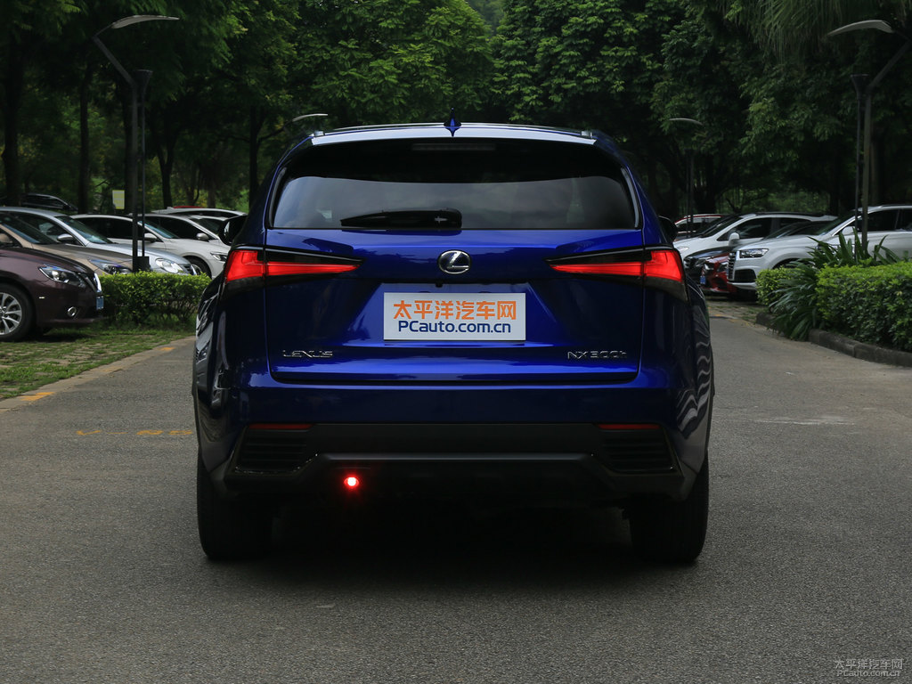 藍焰色雷克薩斯NX車尾外觀圖片
