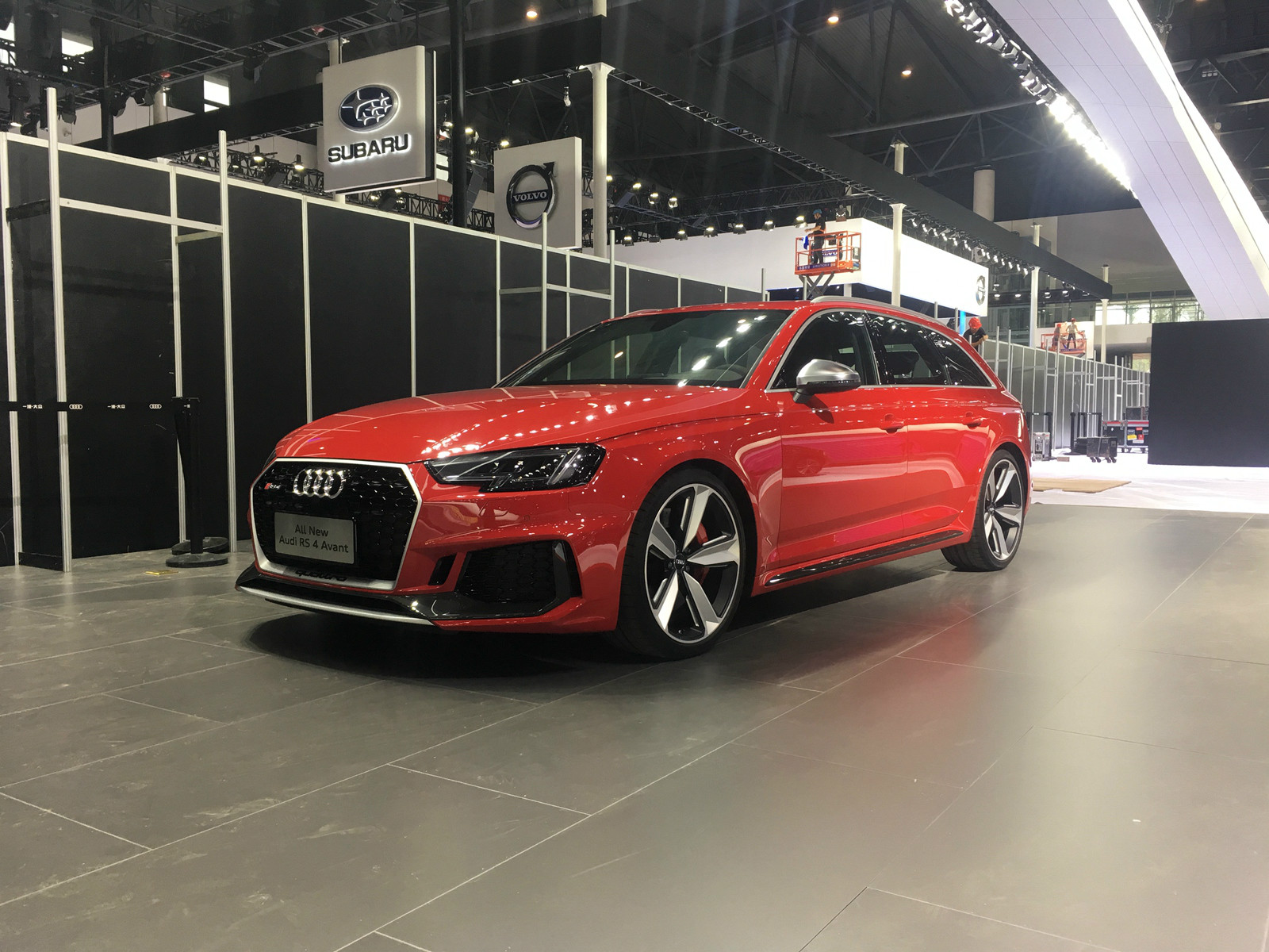 奧迪RS 4車展高清大圖