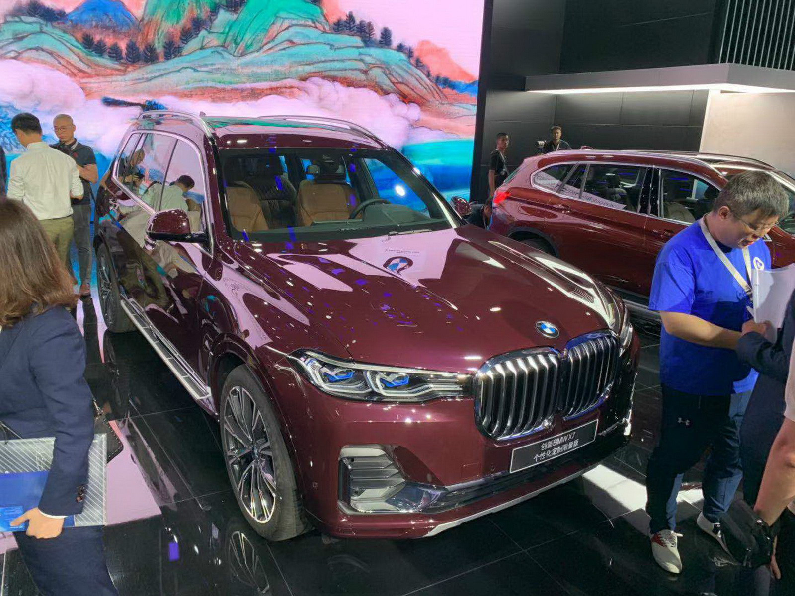寶馬X7車展高清大圖