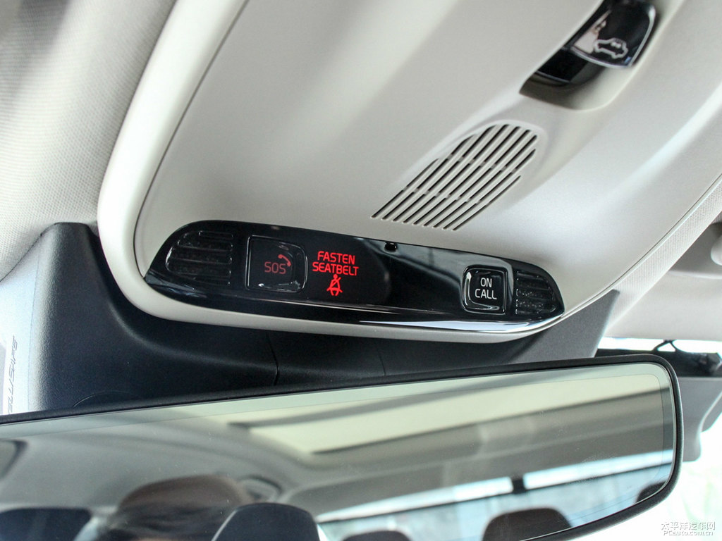 瑪瑙黑沃爾沃S90車廂內(nèi)飾圖片
