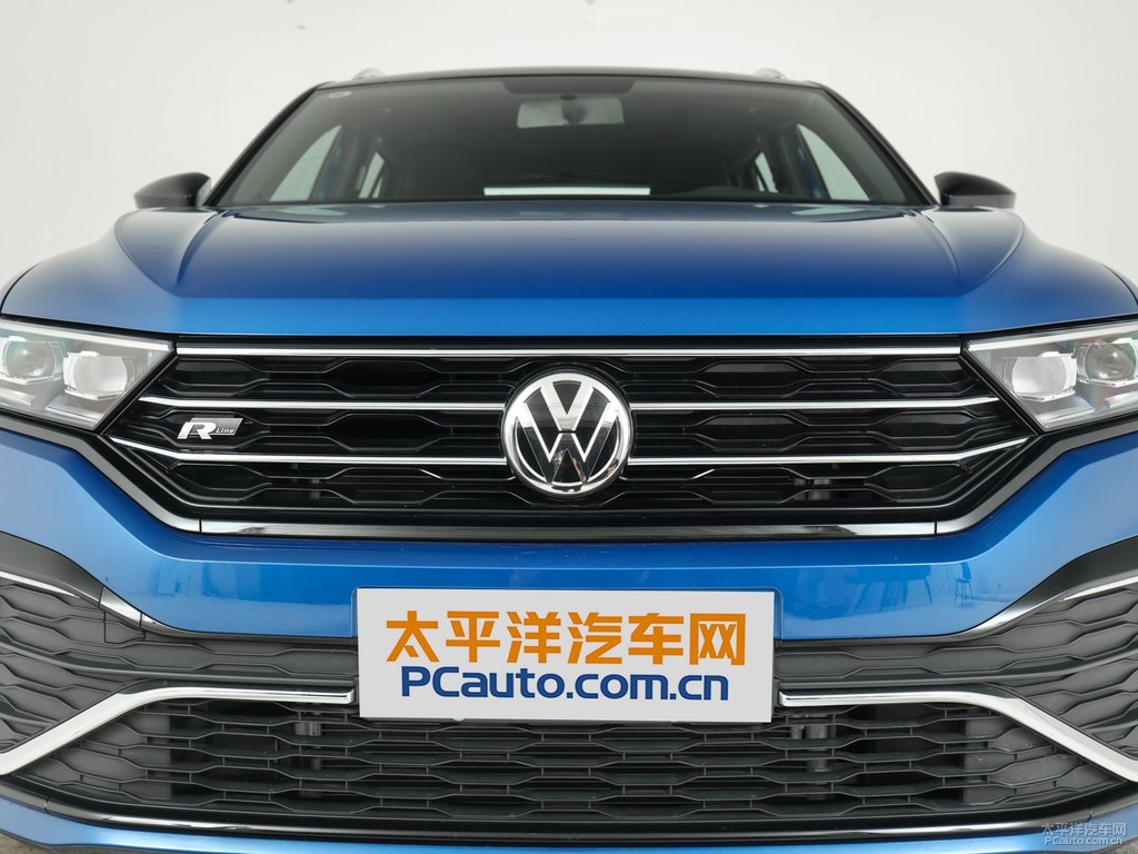 貝加爾湖藍T-ROC探歌車頭外觀圖片