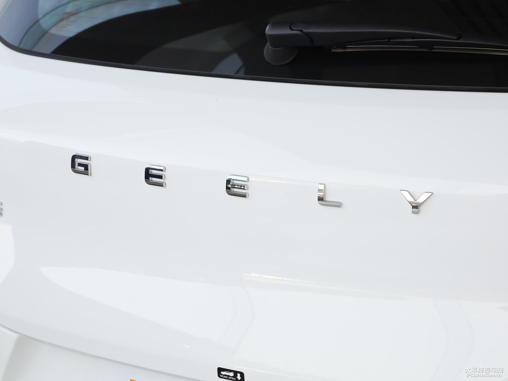 冰晶白帝豪GS車尾外觀圖片
