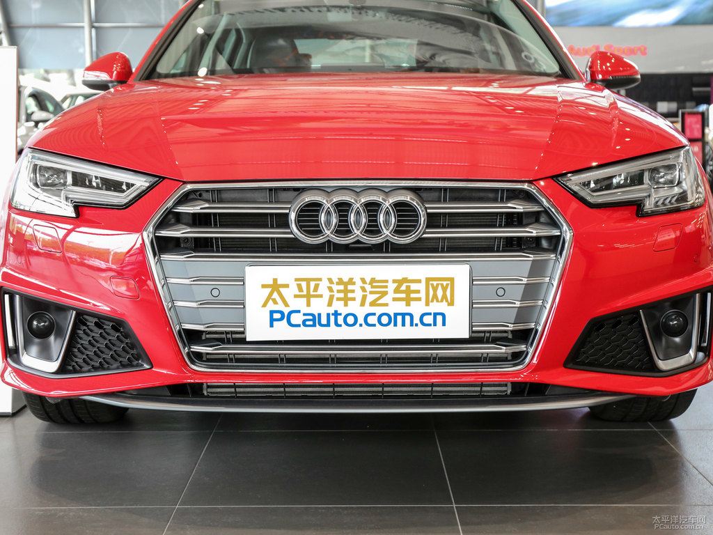 探戈紅奧迪A4L車(chē)頭外觀圖片