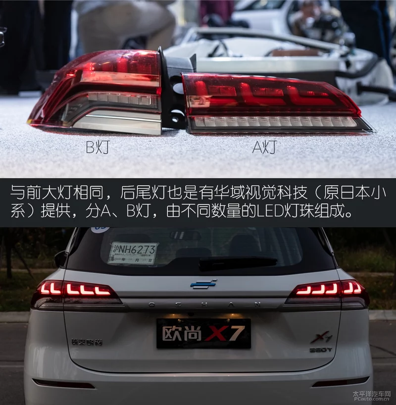 长安欧尚X7车身拆解