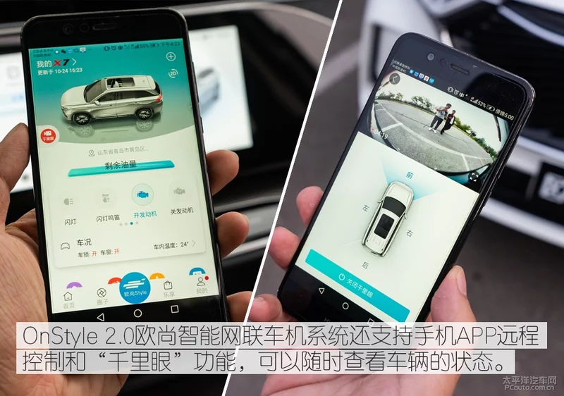 长安欧尚X7车身拆解